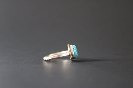 Turquoise Nugget Ring size 5