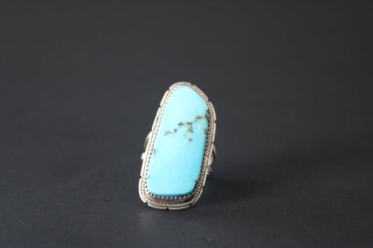 Sleeping Beauty turquoise ring size 5.5