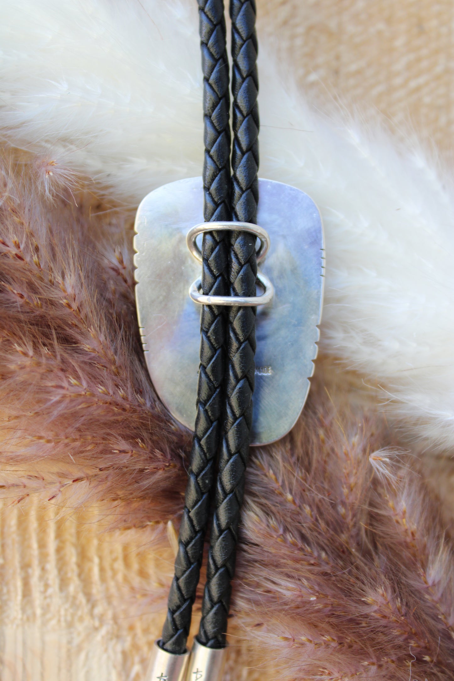 Indian Blanket Jasper Bolo Tie