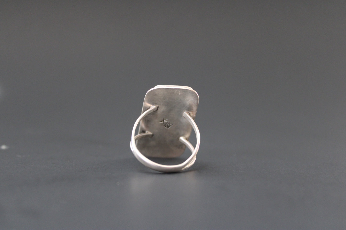 Pink stone ring size 8