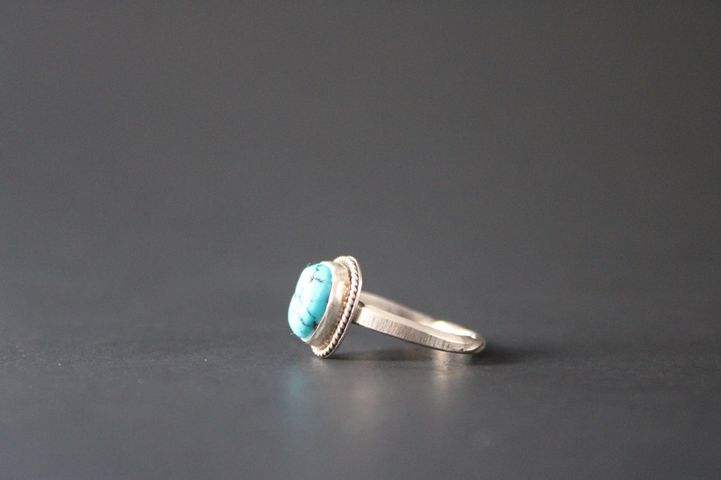 Turquoise Nugget Ring size 5