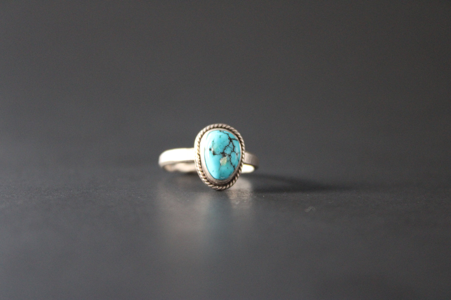 Turquoise Nugget Ring size 5
