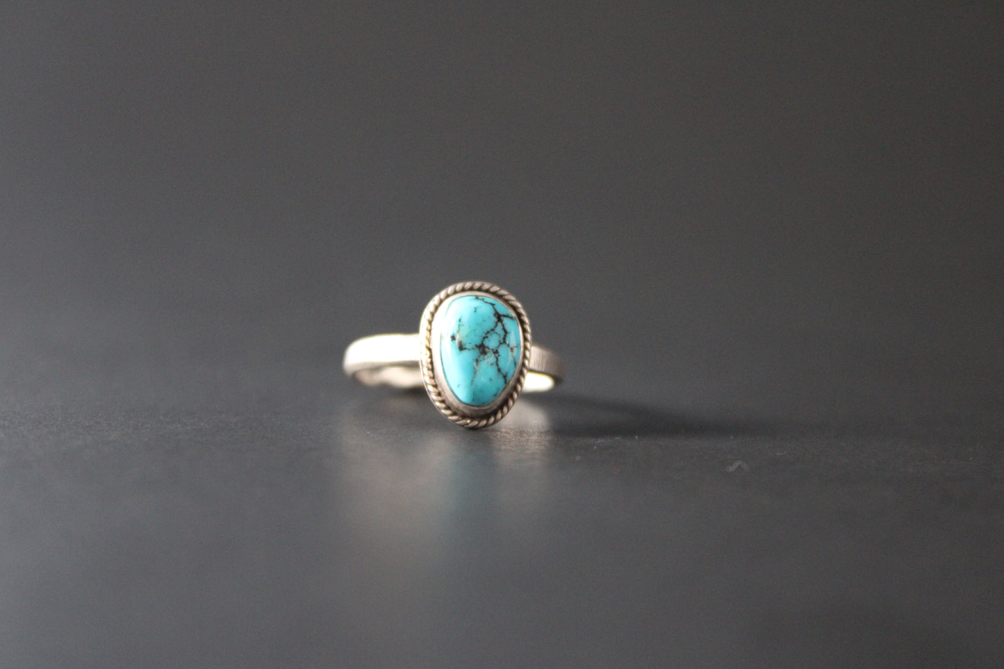 Turquoise Nugget Ring size 5
