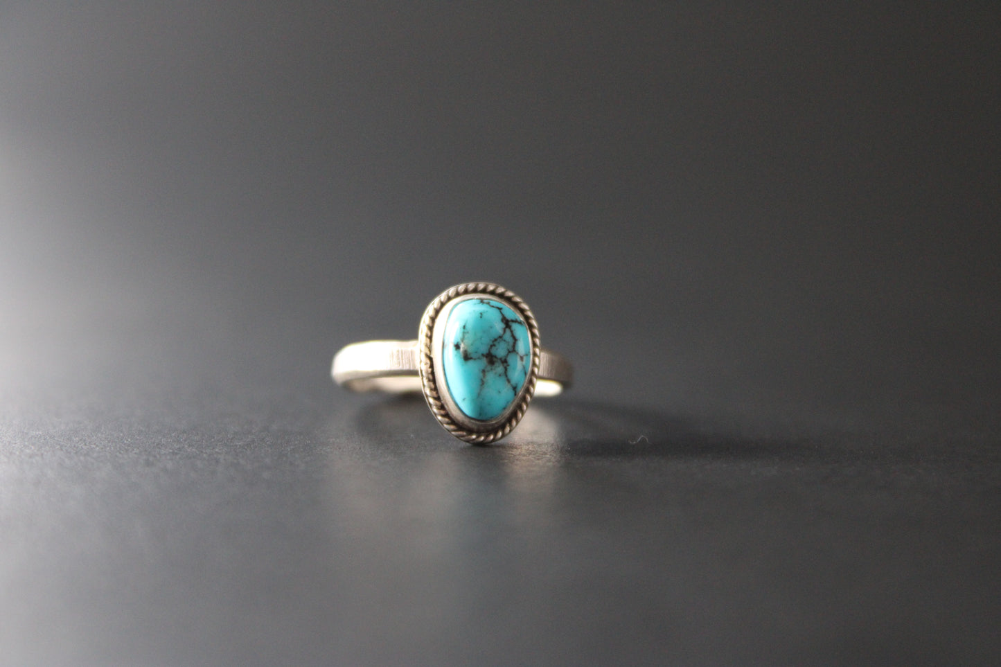 Turquoise Nugget Ring size 5
