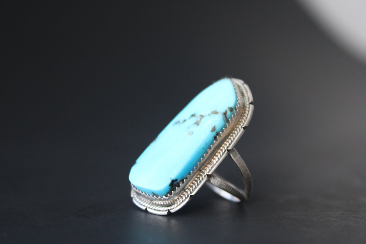 Sleeping Beauty turquoise ring size 5.5