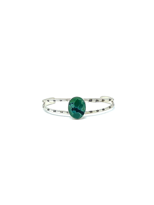 Green Turquoise Newborn/Keepsake Bracelet