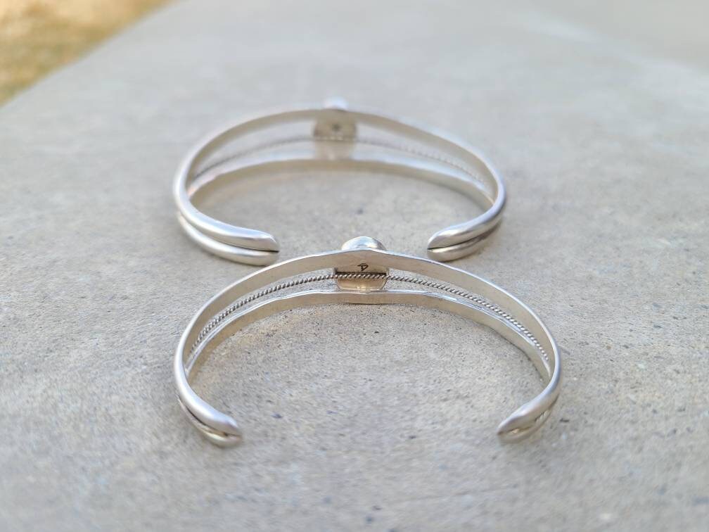 Black Lace Onyx Mother + Daughter Matching Bracelet Set